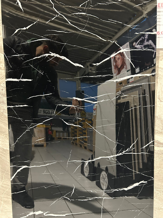 Wandpaneel Marmor- Granitoptik ,,Torros Schwarz''